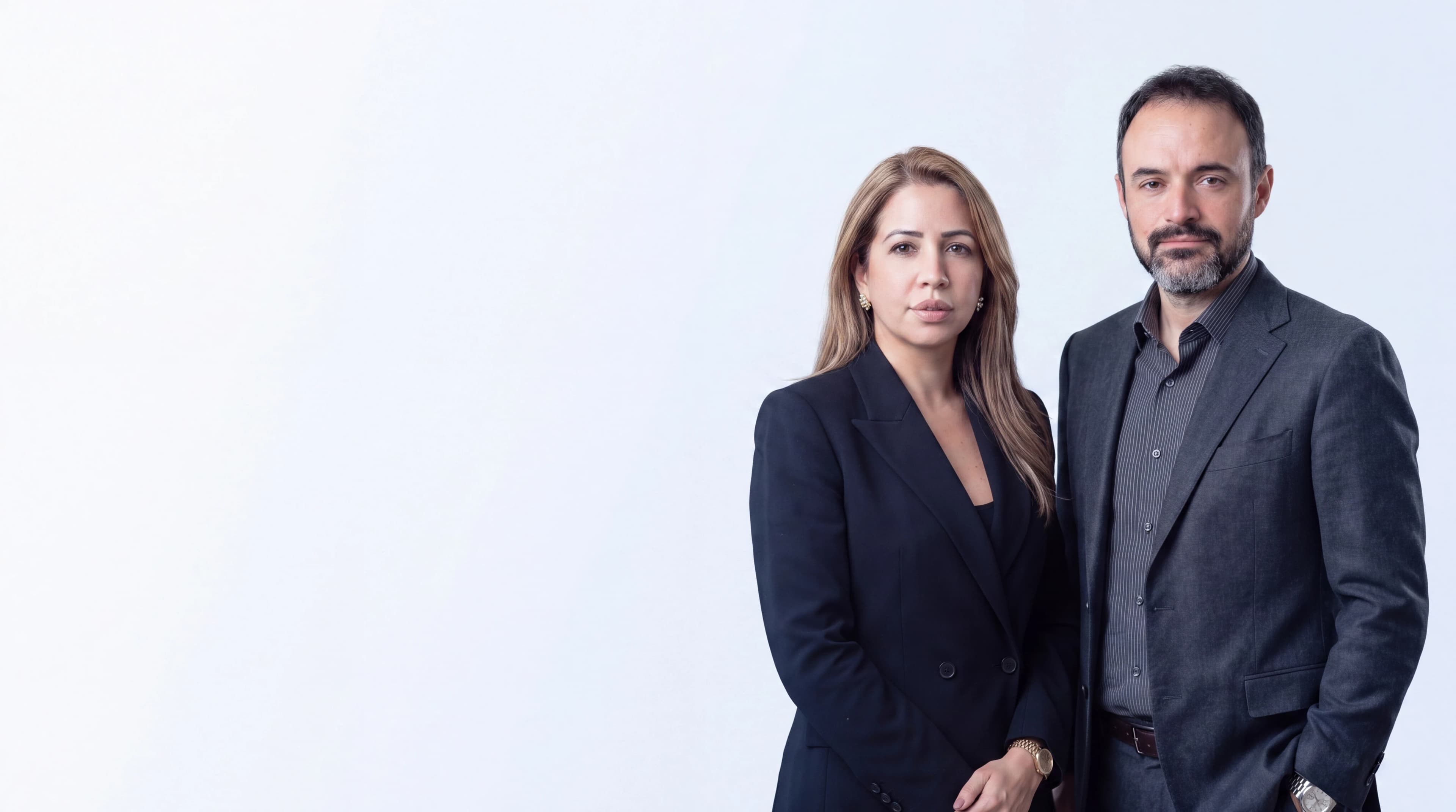 Michelle G. Andrade and Fabian Martinelli, founders of FM Solutions