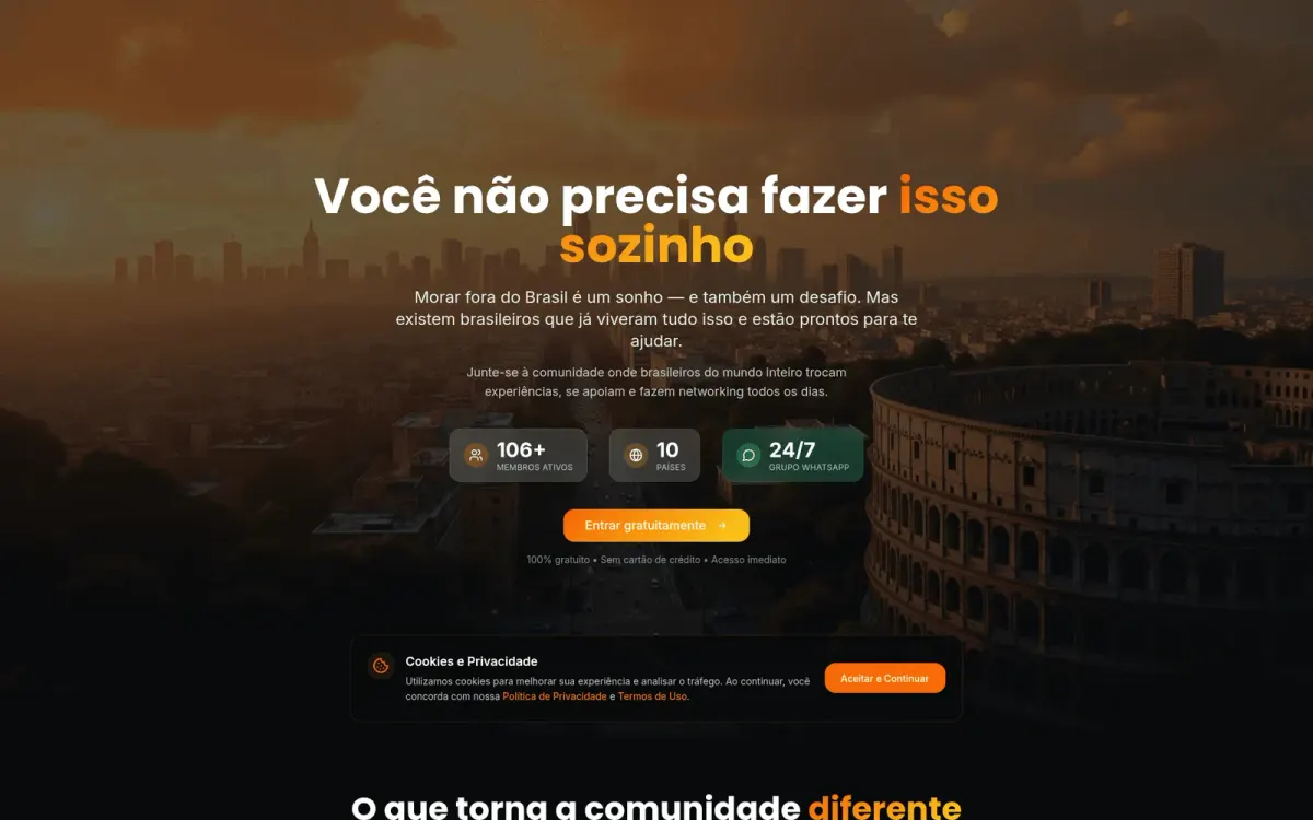 Morar Fora: Global support network for Brazilians abroad